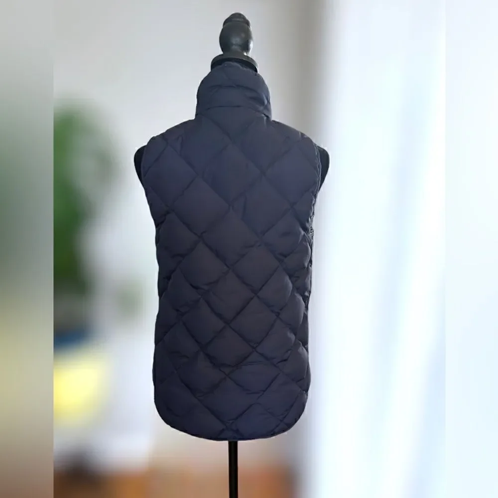 J. Crew Excursion Quilted Down Vest Size XXS